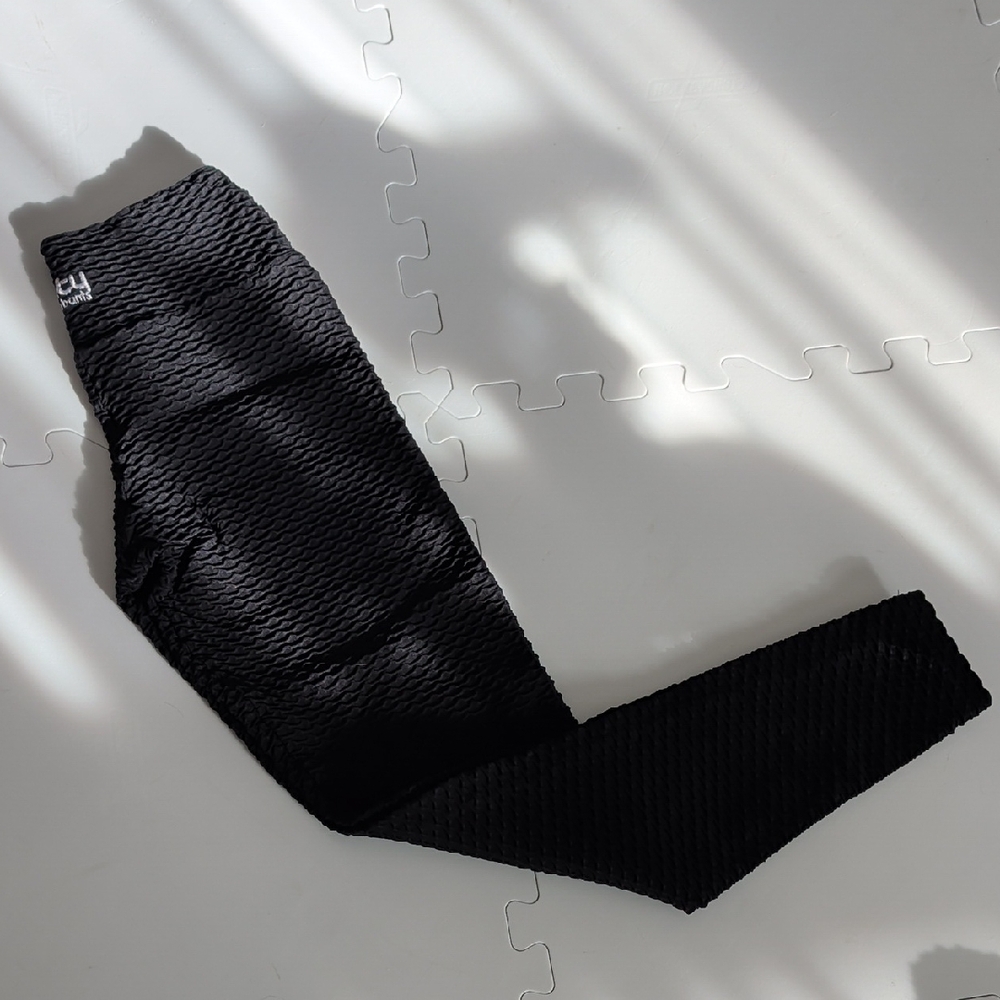 Booty By Brabants Black Croco Leggings
